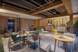 Χώρος καθιστικού στο Qiuguo Hotel, Beijing West Railway Station Liuliqiao East Subway Station