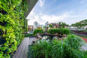 Zahrada ubytování Space Residency Premier Suites Johor Bahru