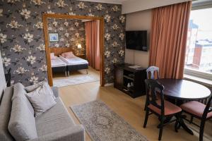 TV/trung tâm giải trí tại Hotel Merihovi