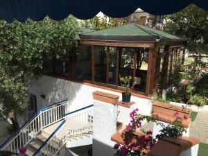 Balkón nebo terasa v ubytování Hotel Le Viole