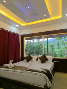 Postel nebo postele na pokoji v ubytování wild casa