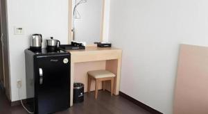 Dapur atau dapur kecil di Pyeongchang the white view +55 gambar