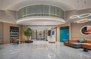 Χώρος καθιστικού στο City Comfort Inn Nanning Guangxi University