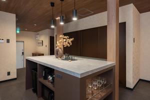 Køkken eller tekøkken på JAPAVISTA Leggero