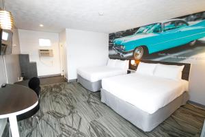 Una habitación en Cadillac Motel Niagara