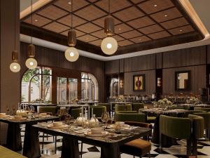 Εστιατόριο ή άλλο μέρος για φαγητό στο Dream Future Vang Vieng Hotel