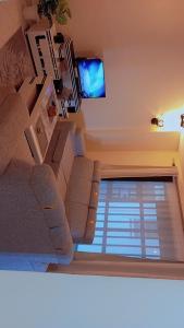 TV a/nebo společenská místnost v ubytování The seed apartment