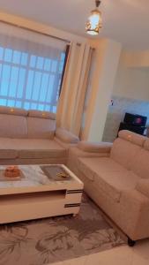 Posezení v ubytování The seed apartment