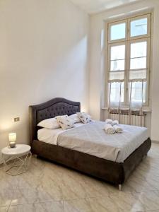 Ένα ή περισσότερα κρεβάτια σε δωμάτιο στο Apartment in Gavi near Serravalle Outlet +27 φωτογραφίες