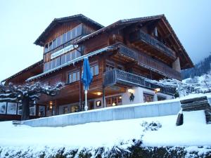 Gasthof Engelberg om vinteren