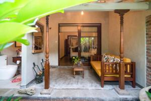Posezení v ubytování Dhyana Beach Villa