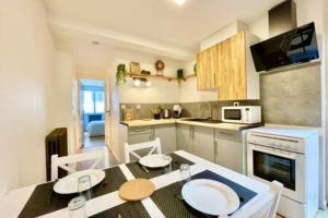 Køkken eller tekøkken på The Terrace - Near Downtown - BBQ