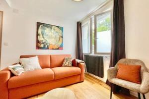 Et opholdsområde på The Terrace - Near Downtown - BBQ