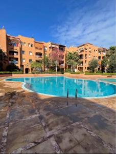 Πισίνα στο ή κοντά στο appartement a louer el mansouria