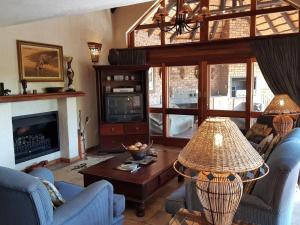 Posezení v ubytování Kruger Park Lodge 401