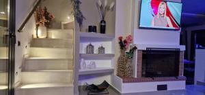 Μια τηλεόραση ή/και κέντρο ψυχαγωγίας στο Rodanthi villa