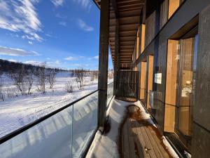 Kikut Alpin Lodge 1302 om vinteren