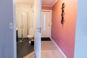 Ένα μπάνιο στο Sentral leilighet med fantastisk utsikt