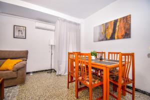 Posezení v ubytování Piso cerca del castillo