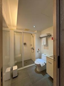 Ένα μπάνιο στο Fooyee Hotel Taichung Yizhong