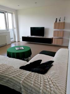 Μια τηλεόραση ή/και κέντρο ψυχαγωγίας στο Marguerite apartment - parking including