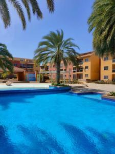 Bazén v ubytování Apartment in Pampatar Villa La Blanquilla nebo v jeho okolí