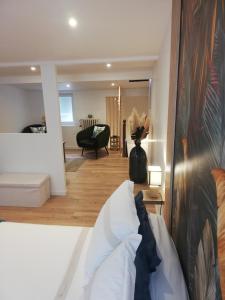 Χώρος καθιστικού στο La Suite Granville