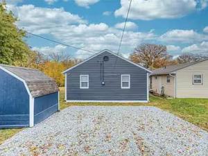 Bygningen som den private indkvartering ligger i