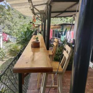 Μπαλκόνι ή βεράντα στο CASA BLANCA Hostal +23 φωτογραφίες