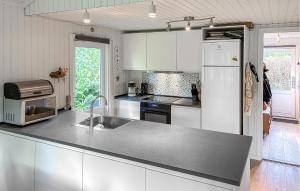 Η κουζίνα ή μικρή κουζίνα στο Amazing Home In Præstø With Wifi