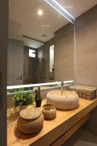 Koupelna v ubytování YMY Beach House + 5 fotografií