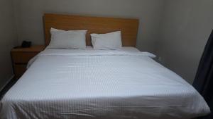 Postel nebo postele na pokoji v ubytování Camas Inn Opako Abeokuta