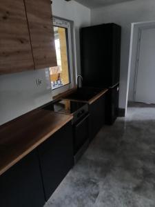 Dapur atau dapur kecil di Pokoje pod Lasem