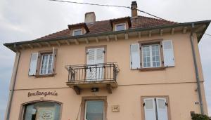 Budova, kde se bed and breakfast nachází