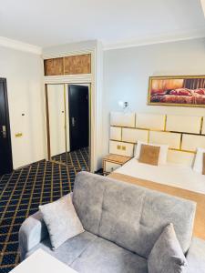 O zonă de relaxare la Bey Hotel Baku