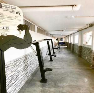 Fitness centrum a/nebo fitness zařízení v ubytování Pérola do Oceano