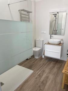 Et badeværelse på Apartamento Isla Cristina