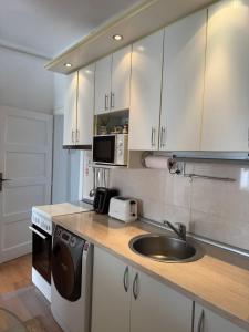 Køkken eller tekøkken på Penthouse Modena