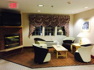 Posezení v ubytování Microtel Inn & Suites by Wyndham Syracuse Baldwinsville