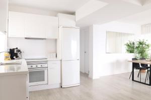 Η κουζίνα ή μικρή κουζίνα στο Apartment with sea view in Cullera +7 φωτογραφίες