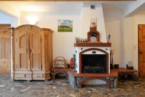 TV a/nebo společenská místnost v ubytování Šilainė Recreation & Leisure