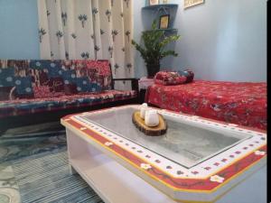 Χώρος καθιστικού στο 2BHK AC GOAN Beach House - Patnem Colomb