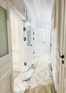 Koupelna v ubytování 2-комнатная квартира Жана кала