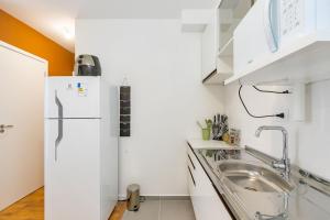 Kuchyň nebo kuchyňský kout v ubytování Apartamento de 2 Quartos com Vaga - IBI0807 + 69 fotografií