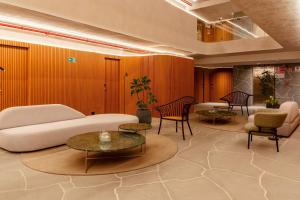 Posezení v ubytování Setai Yacht com Café by Apartamentos Jampa