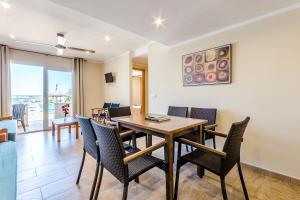Χώρος καθιστικού στο Apartamentos Blancala