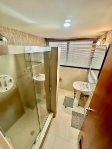 Koupelna v ubytování Suite Ejecutiva full equipo en Los Palos Grandes + 34 fotografií