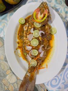 Jídlo v vily nebo okolí