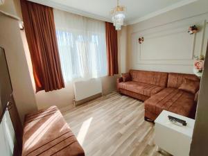 Χώρος καθιστικού στο Ayasofya Bella Vista APART