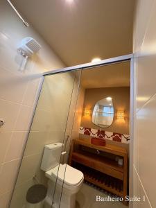 Et badeværelse på Apartamento Amazonia Pura